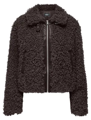 Produktbild von Only ONLTILDA TEDDY JACKET CC OTW Chocolate Tor L