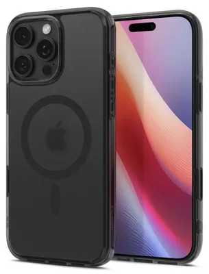 Produktbild von Spigen Ultra Hybrid T (MagFit), Cover, Apple, iPhone 16 Pro, 16 cm (6.3"), Schwarz