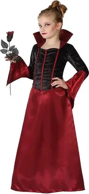 Produktbild von Atosa Elegantes Dracula-kostüm Für Vampirkinder Rot 3-4 Years Rot 3-4 Years