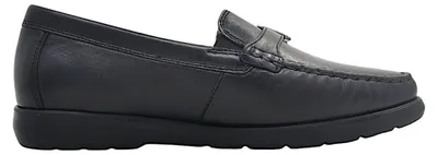 Imagen del producto de Zapatos Sioux para mujer, tipo mocasín, con suela flexible, color negro, para uso casual