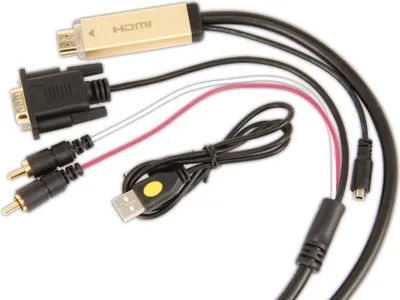 Produktbild von LOGILINK HDMI zu VGA/Audio-Konverter CV0052