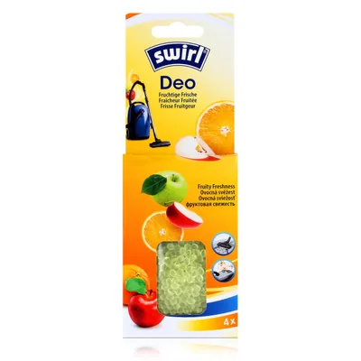 Image de Swirl Déodorant pour aspirateur Fraîcheur fruitée -4 sacs parfum aspirateur (1 paquet)