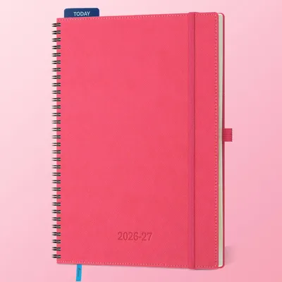 Immagine prodotto di Agenda settimanale e quaderno per appunti, formato A4, per il periodo 2026-2027