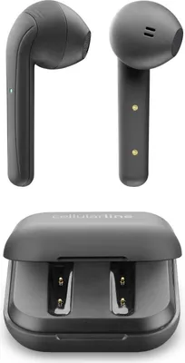 Produktbild von Cellularline Java - Universal, True Wireless Stereo (TWS), Anrufe/Musik, 20 - 20000 Hz, 38 g, Kopfhörer, Schwarz