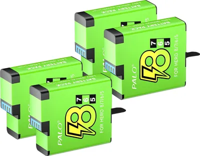 Obrázek produktu pro Nabíječka baterií, nabíjí 3 baterie současně, rychlé nabíjení, 4 kusy baterií