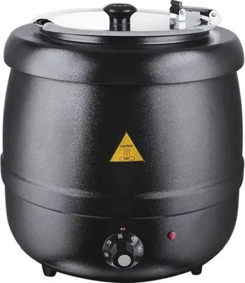 Produktbild von Gastro Suppenwärmer – Elektrischer Suppentopf 8,5 Liter, für Buffet