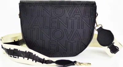 Zdjęcie produktu dla VALENTINO BAGS Pansy Flap Bag: NERO