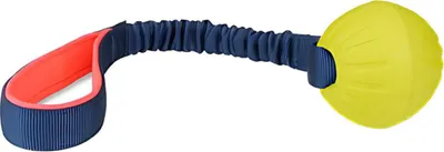Produktbild von Coachi Hundespielzeug "Tuggi Ball" blau/gelb