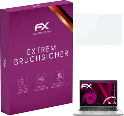 Produktbild von atFoliX FX-Hybrid-Glass Displayfolie kompatibel mit HP EliteBook x360 830 G9 Glasfolie