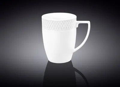 Zdjęcie produktu dla Wilmax - Zestaw kubków - 2 sztuki - 450 ml - Biały - WL-880119/2C