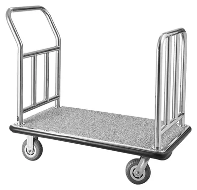 Obrázek produktu pro Hotelový vozík, robustní konstrukce, vysoká nosnost, 750 LBS
