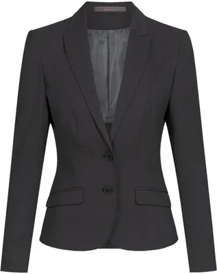 Produktbild von Greiff Modern WITH 37.5® Damen Blazer Slim-Fit Schwarz PINPOINT 38