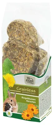 Produktbild von JR Farm Grainless Ringelblumen Herzchen 105 g - 8 Stück