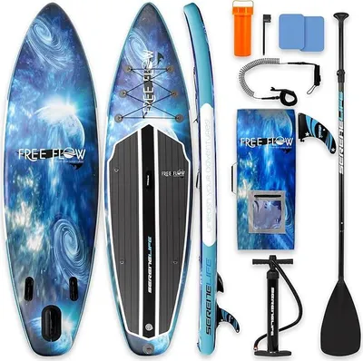Imagen del producto de Silecomplaza: Tabla de paddle surf inflable para adultos, con remo y bomba incluidos