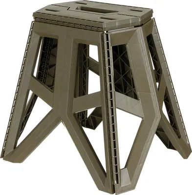 Produktbild von Campinghocker faltbar 40 cm oliv