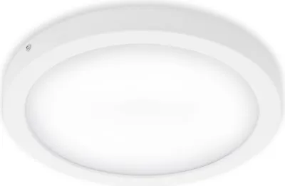 Image de Lampe LED BRILONER LEUCHTEN FIRE, 21 W, 2000 lm, IP20, blanc, métal-plastique, Ø 30 cm
