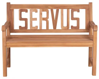 Produktbild von Teakholz Gartenbank - bene living - SERVUS 120 cm