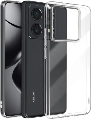 Obrázok produktu pre Mayaxess, mäkké silikónové ochranné puzdro pre Xiaomi 14T Pro, priehľadné