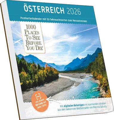 Produktbild von Österreich Postkartenkalender im Format 17, 5 x 17,5