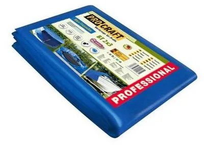 Productafbeelding van Zeil Procraft BT20x20 50 g/m? waterdicht met gaas 20x20m blauw