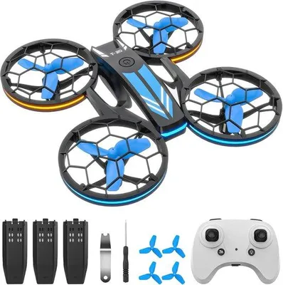Obrázok produktu pre Detský dron so svetlami a stabilizáciou výšky – RC kvadrokoptéra ako darček pre chlapcov a dievčatá