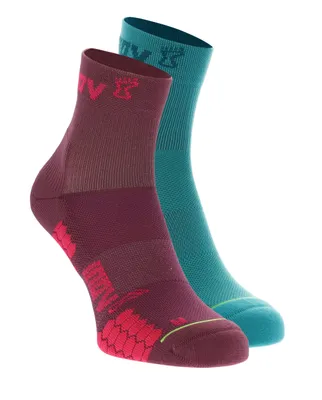 Produktbild von INOV-8 Trailfly Sock Mid Teal/Purple mit