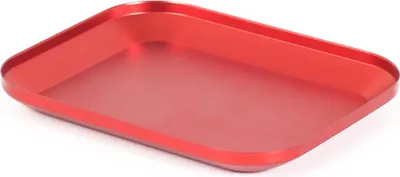 Zdjęcie produktu dla Metalowy aluminiowy Alloy Śruba Tray z Magnetic Pad Płyta do RC Crawler Car Boat Drone Quadcopter Model Naprawa Narzędzie Część czerwona
