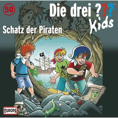 Produktbild von Die drei ??? Kids 50. Schatz der Piraten (drei Fragezeichen) CD
