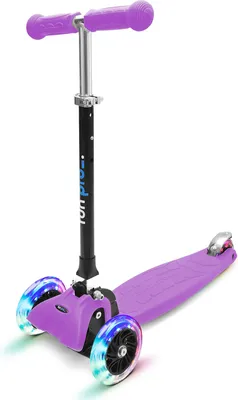 Obrázek produktu pro Fun Pro ONE, koloběžka pro děti, tříkolka, LED kolečka, skládací, 3-6 let