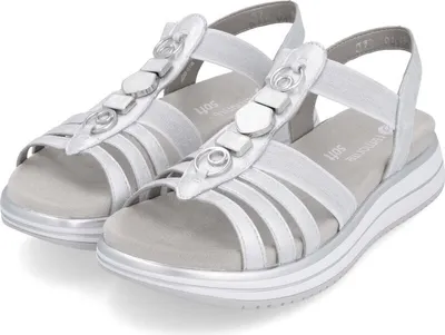 Produktbild von Remonte Damen-Sandalette Silber-Weiß, Farbe:weiß, EU Größe:38