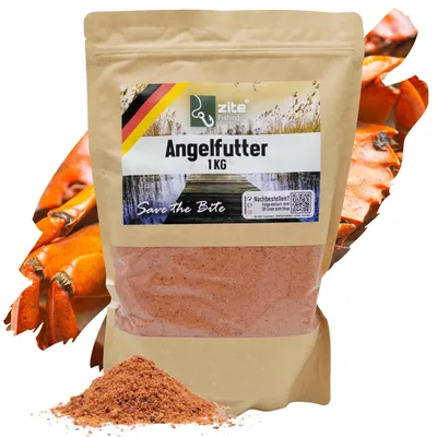 Imagen del producto de Alimento básico para la pesca de carpas, con un fuerte poder atrayente, 1 kg, apto para peces forrajeros