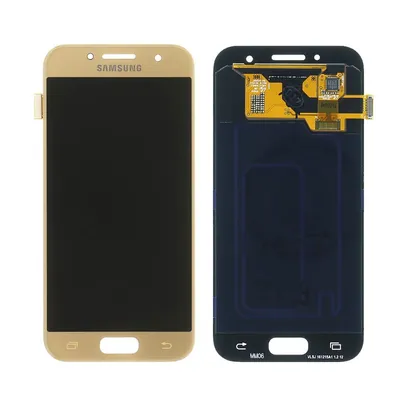 Image de Kit complet d'écran LCD GH97-19732B doré pour Samsung Galaxy A3 A320F 2017 - Neuf