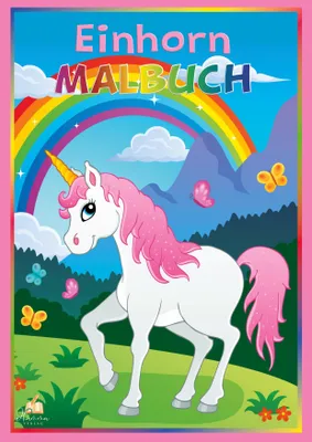 Produktbild von Einhorn Malbuch