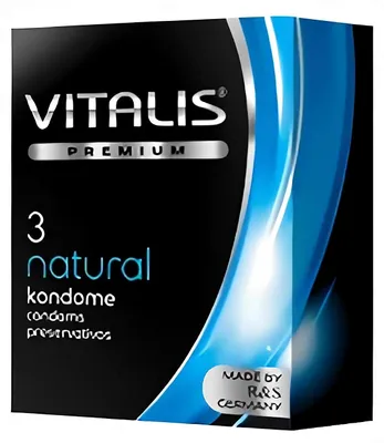 VITALIS Préservatifs Vitalis Premium Natural pour des rapports intim – photo 1