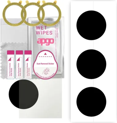 Produktbild von apgo 3 Stück Schutzfolie, Matt, kompatibel mit Rubicon RNCF16 Smartwatch, Hydrogel Displayschutzfolie mit Positionierhilfe, Displayfolie, robust und kratzfest