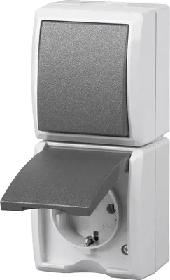 Image de REV RITTER AP-Kombi Schalter/SteckdoseAquaForm gr 351193 4008297102410