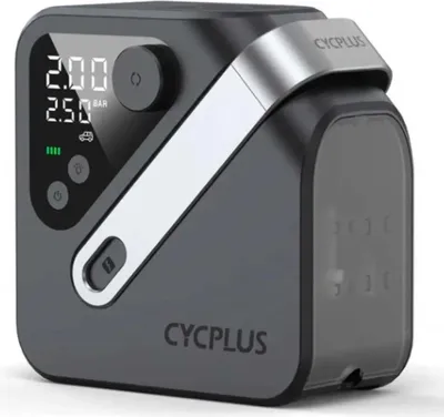 Image de Cycplus Al7 Mini-pompe Argent 100 Psi Argent 100 Psi