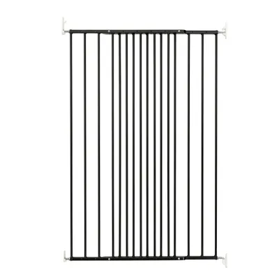 Produktbild von DOLLE Tierschutzgitter Metall 62,5 cm bis 106,8 cm ohne Stolperkante, Anthrazit