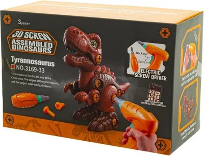 Zdjęcie produktu dla Nd35_72191_Ebz3169-33 Zabawka Tyranozaur Do Skrec