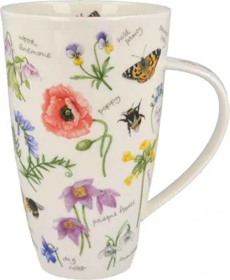 Obrázek produktu pro DUNOON Hrnek Henley Wayside 600 ml šálek na kávu z kostního porcelánu 15 cm šálek 0,6 l