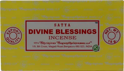 Produktbild von Satya Räucherstäbchen Divine Blessings 12x15g indische Duftmischung