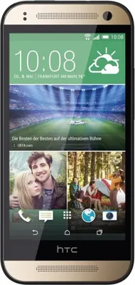 Produktbild von HTC One Mini 2 - 4G - 16 GB + microSDXC Steckplatz - 4.5" - 1.280 x 720 Pixel - 13 Mpix in neutraler Verpackung