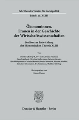 Immagine prodotto di Ökonominnen. Frauen in der Geschichte der Wirtschaftswissenschaften
