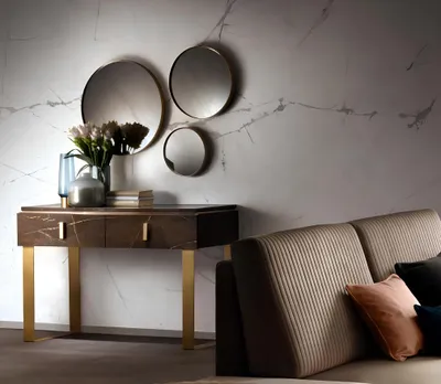 Produktbild von Konsolentisch Design Holz Tisch Konsole Konsolentische Schmink Tisch Sideboard