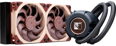 Zdjęcie produktu dla Noctua NL-LC1-24, Chłodnica cieczy all-in-one, 12 cm, 107,3 m³/h, Brązowy