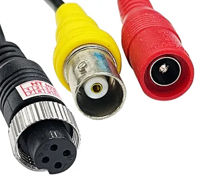 Produktbild von 4Pin Rückfahrkamera Kabel auf RCA Stecker Cinch Adapter Monitor Anschlusskabel