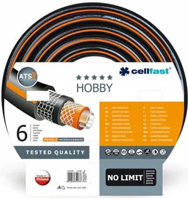 Immagine prodotto di CELLFAST HOBBY ATS2 Tubo da giardino a 50 m da terra Nero, Blu