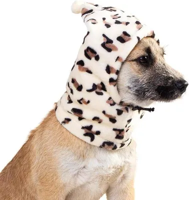 Productafbeelding van Pluche oorbeschermers voor honden, ideaal voor warme oren en om geluid te dempen