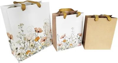 Produktbild von PapeRoom Geschenktüten 3er Set, Sommerblüten