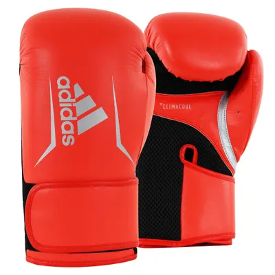 Produktbild von Adidas Speed 100 Boxhandschuhe Red Black Silver